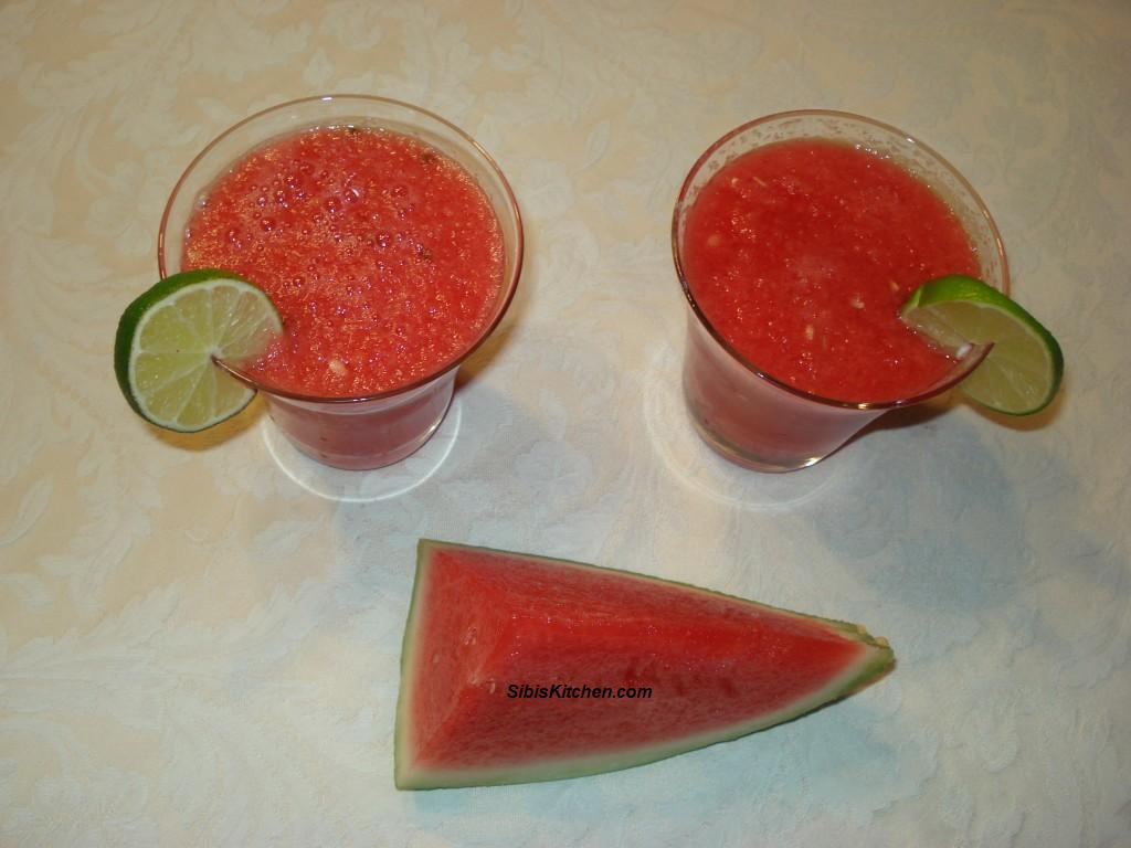 Chilled Watermelon Juice