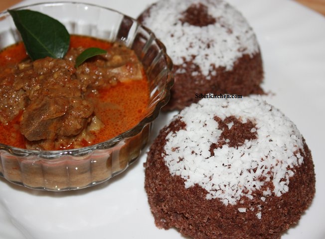 Ragi puttu