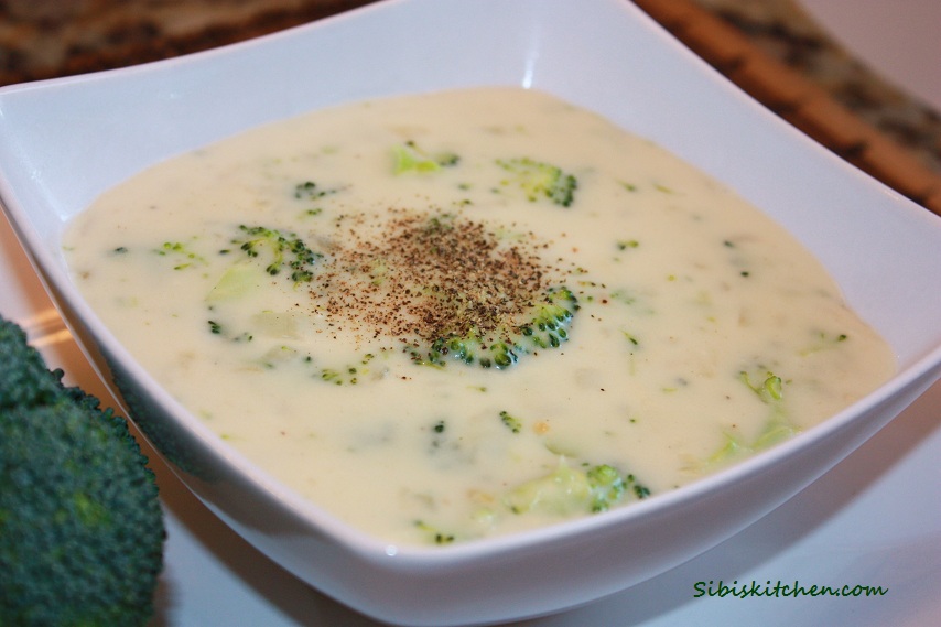 Cream of Broccoli Soup